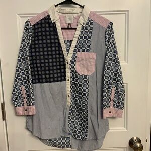 Patchwork blouse